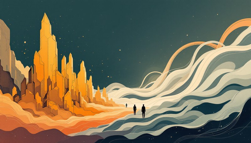 Digital Amber - The journey from frozen to fluid consciousness